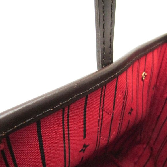 LOUIS VUITTON Brown Damier Neverfull PM Tote Bag - Picture 10 of 13